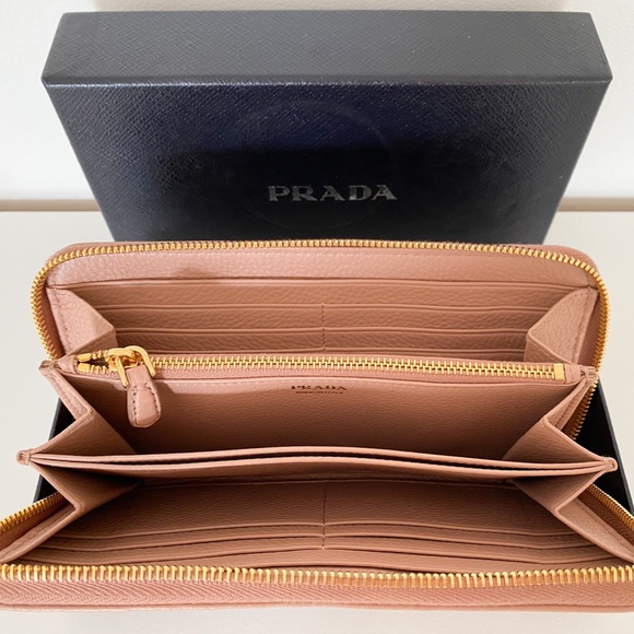 Authentic Prada Large Leather Wallet - Picture 2 of 3